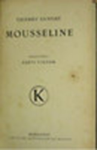 Thierry Sandre - Mousseline