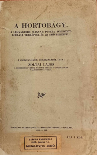 Zoltai Lajos - A Hortob�gy