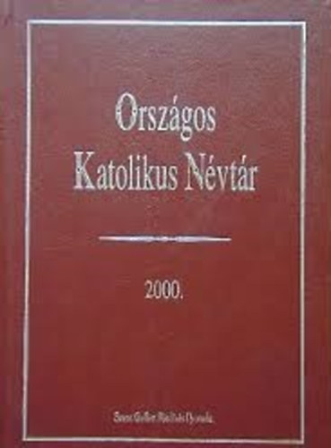 Mig Balázs - Országos katolikus névtár