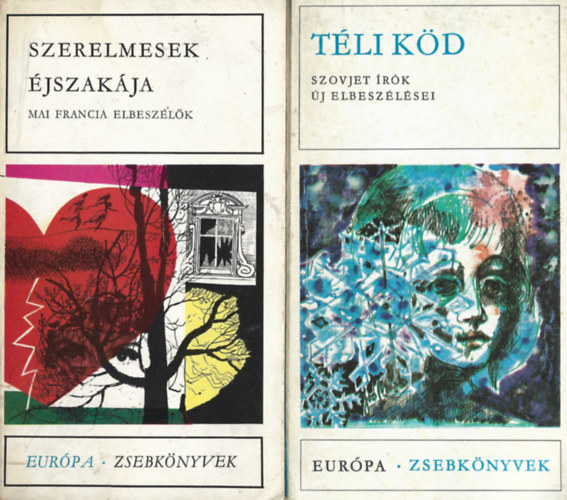 2 db Európa Zsebkönyvek, Szerelmesek éjszakája, Téli köd