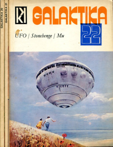 3 db Galaktika fantasztikus knyv (20,21,22)
