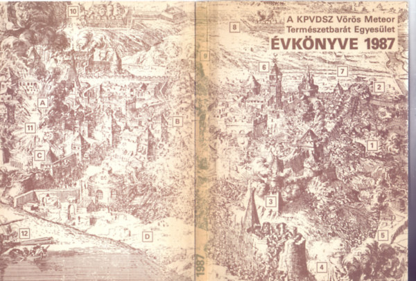 Szerkeszt: Szsz Kroly - A KPVDSZ Vrs Meteor Termszetbart Egyeslet vknyve 1987