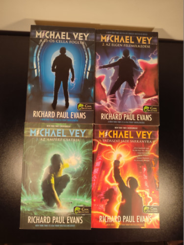 Richard Paul Evans - Michael Vey 1-4. (A 25-ös cella foglya, Az Elgen felemelkedése, Az Ampere csatája, Vadászat Jáde Sárkányra)