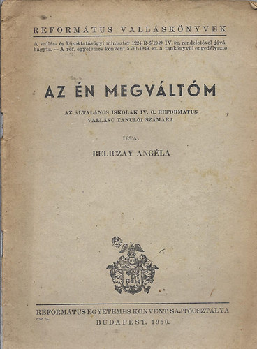 Beliczay Angéla - Az én megváltóm
