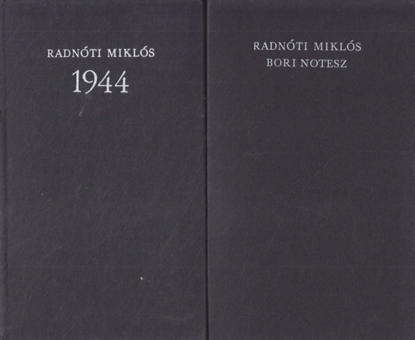 Radnóti Miklós - Bori notesz I-II.