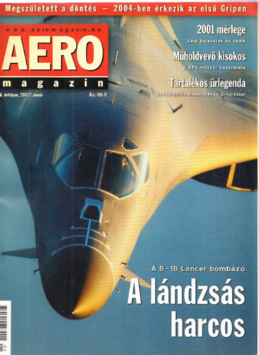 Sajtos Zolt�n (szerk.) - Aero magazin 2002/1-11. (11 db, lapsz�monk�nt)