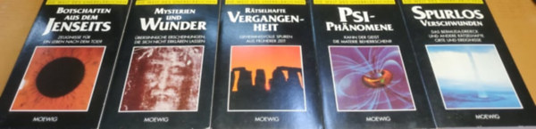 Moewig - Botschaften aus dem Jenseits; Mysterien und Wunder; Ratselhafte Vergangenheit; Psi-Phanomene; Spurlos Verschwunden (5 ktet)
