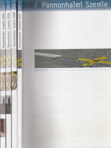 Sulyok Elemr (fszerk.) - Pannonhalmi Szemle 2009/1-4. (XVII., teljes vfolyam)- 4 db. lapszm