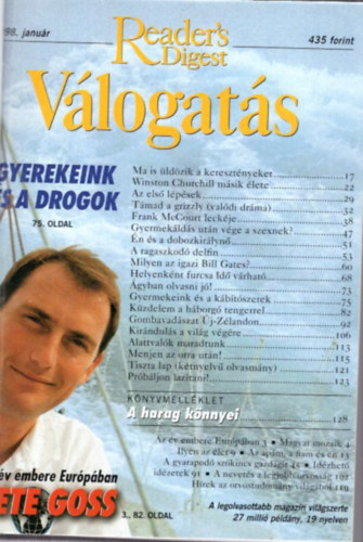 Lukács Tamás - Reader's digest újságok 1998. teljes évfolyam ( két kötetbe kötve )