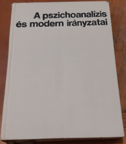 Dr. Buda Bla - A pszichoanalzis s modern irnyzatai