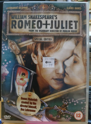 William Shakespeare, Baz Luhrmann - William Shakerspear's Romeo+Juliet - Special Edition - angol nyelv (DVD)