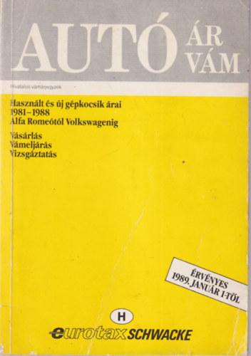 Autó ár , autó vám