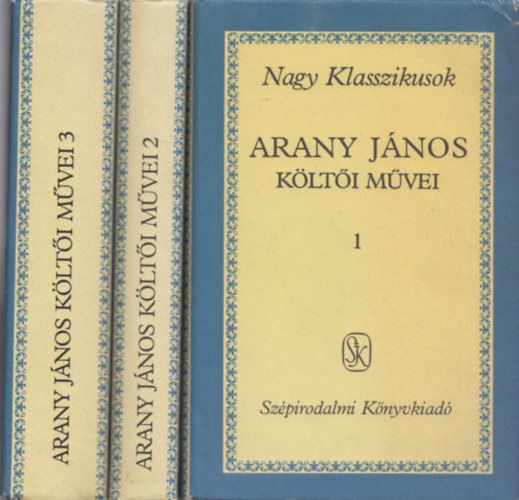 Arany J�nos - Arany J�nos k�lt�i m�vei I-III.