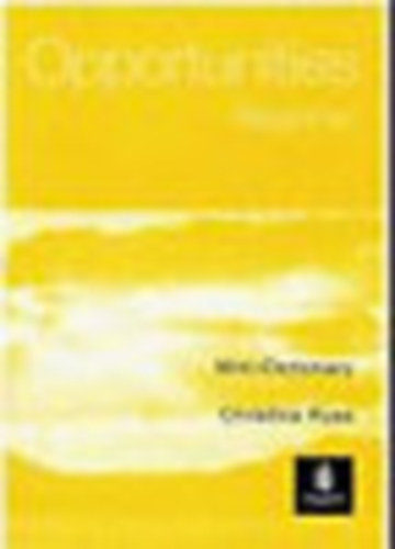 Christina Ruse - Opportunities Beginner Mini - Dictionary
