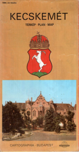 Kecskemét Térkép-Plan-Map