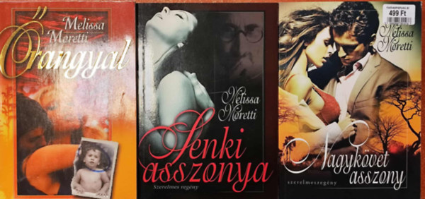 Melissa Moretti - 3 db Melissa Moretti kötet
