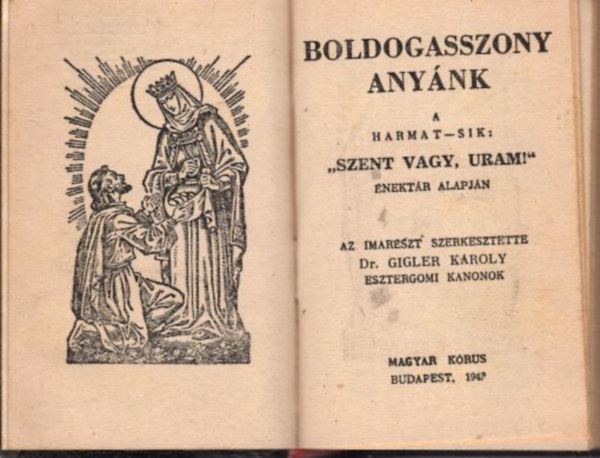 Dr. Gigler Kroly (szerk.) - Boldogasszony anynk