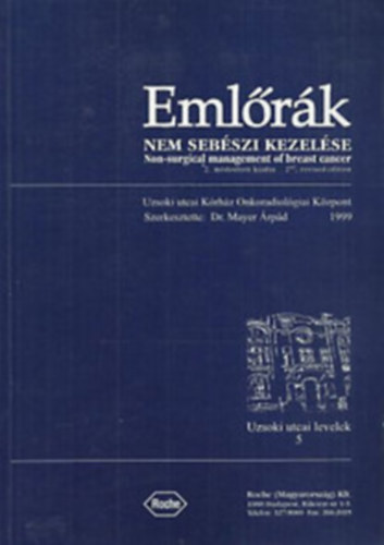 Mayer rpd Dr - Emlrk nem sebszi kezelse -Non-surgical management of breast cancer