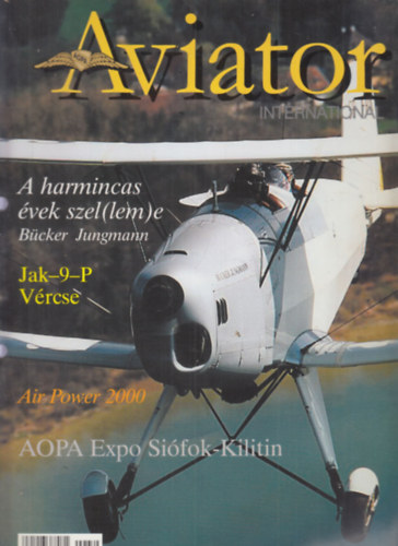 Aviator International (Független Repülési Lap)- 2000/július-augusztus