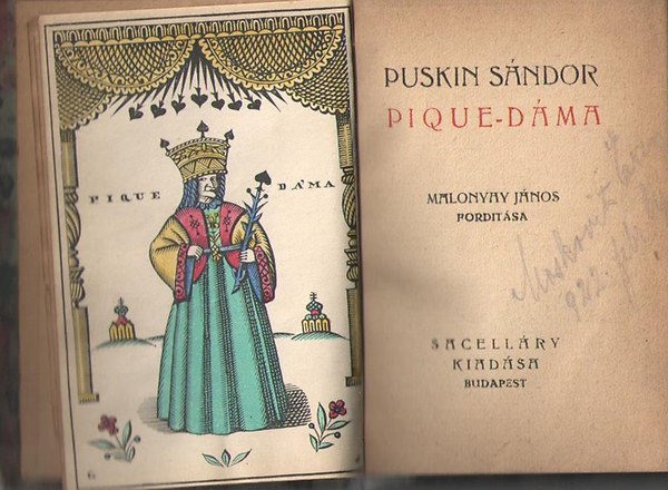 Puskin Sndor - Pique-dma