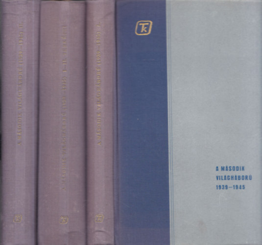 A msodik vilghbor 1939-1945 I-II. + az sszes trkp kln mappban