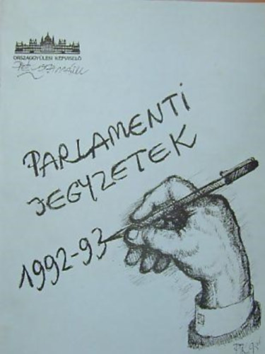 Pli Tams - Parlamenti jegyzetek 1992-93