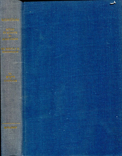 J. H., Hertz, dr. - Mzes t knyve s a Haftrk III.