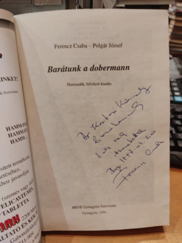Ferencz Csaba-Polgr Jzsef - Bartunk a dobermann
