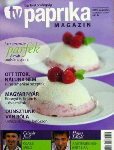 Zsigmond G�bor (szerk.) - TV Paprika magazin - 2009. augusztus