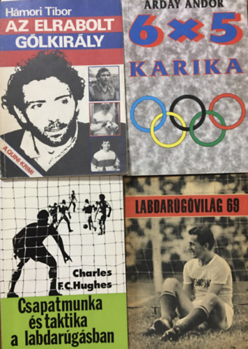 Hmori Tibor, Arday Andor, Charles F.C. Hughes - Sport s labdargs tematikj knyvcsomag ( 4 ktet)