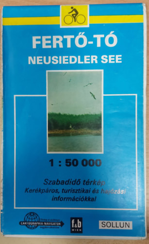 Fert-t/Neudsiedler see 1:50000 Kerkpros s turista trkp/Rad- und Wanderkarte