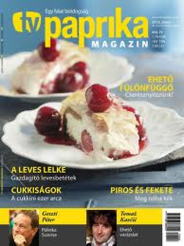 Zsigmond Gbor (szerk.) - TV Paprika magazin - 2012. jnius