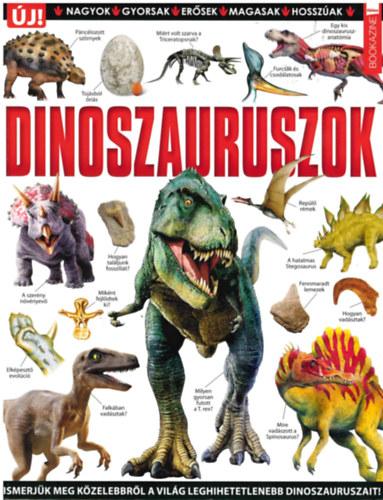 Fles bookazine: Dinoszauruszok