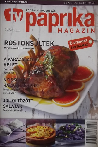 Zsigmond Gbor (szerk.) - TV Paprika magazin - 2014.oktber - IX. vfolyam 1. szm