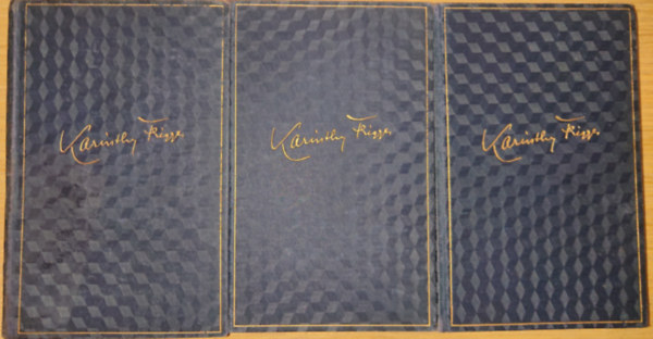 Karinthy Frigyes - 3 ktet Karinthy Athenaeumnl megjelent letmsorozatbl: j grbe tkr, Gyilkosok (novellk), Kt haj