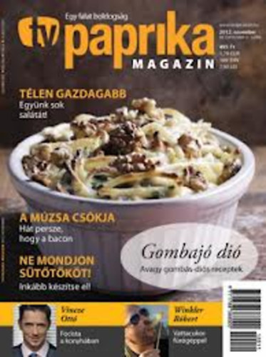 Zsigmond Gbor (szerk.) - TV Paprika magazin - 2012. november