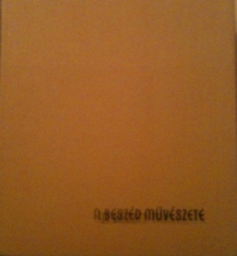Fischer Sndor - A beszd mvszete