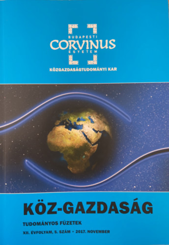Trautmann Lszl - Kz-gazdasg - Tudomnyos fzetek XII. vf. 5. szm (2017. november)