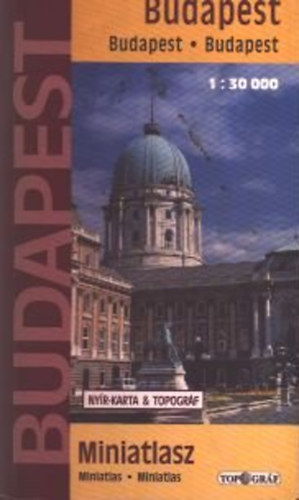 Budapest miniatlasz (1:30 000)