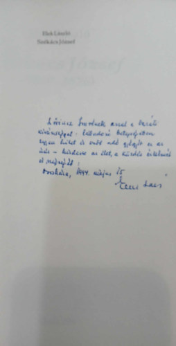 Elek László - Székács József (1809-1876)