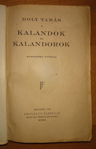 Moly Tams - Kalandok s kalandorok