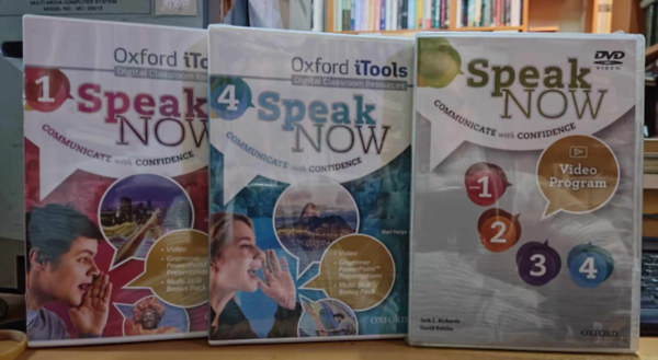 Jack C. Richards, David Bohlke, Mari Vargo - Speak Now 1 + Speak Now 4 + Speak Now 1, 2, 3, 4 Video Program (3 DVD)(Oxford iTools Digital Classroom Resources)