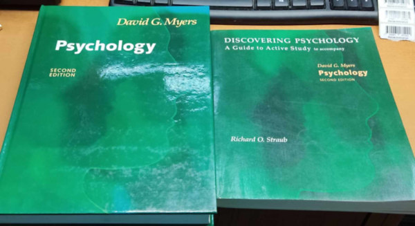 David G. Myers, Richard O. Straub - Psychology + Discovering Psychology: A Guide to Active Study to accompany - Second Edition (2 kötet)(Worth Publisher Inc.)
