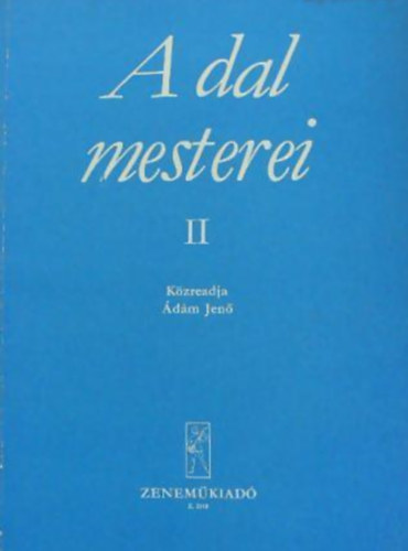 dm Jen - A dal mesterei II.