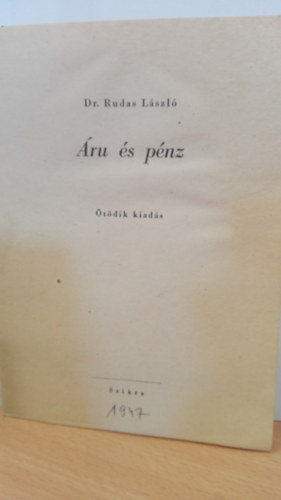 Dr. Rudas Lszl - ru s pnz