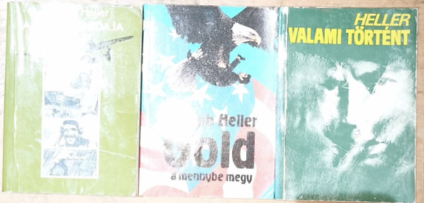 Joseph Heller - 3db Joseph Heller mű - A 22-es csapdája, Gold mennybe megy, Valami történt