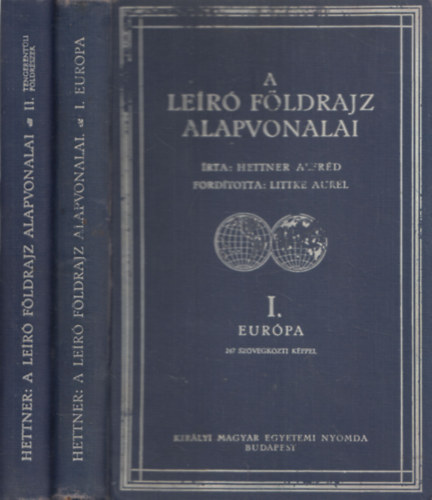 Dr. Hettner Alfrd - A ler fldrajz alapvonalai I-II.