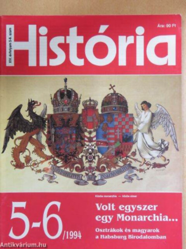 Hist�ria XVI. �vf. 5-6.sz�m (1994/5-6)