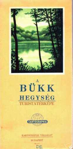 Nincs feltüntetve - A Bükk hegység turistatérképe (1978)