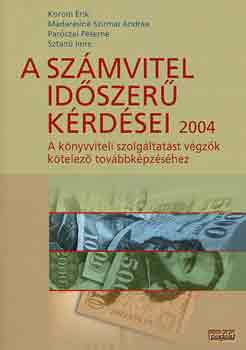 Korom, Madarasin, Parczai - A szmvitel idszer krdsei 2004